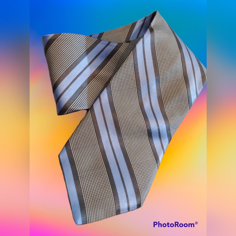 Ike Behar 100% Silk neck tie Men